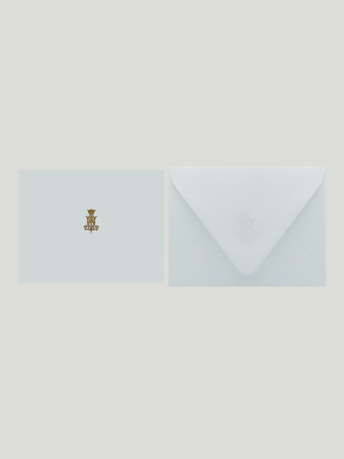 Auspice Gold Foil Letterpress Cards Box Set