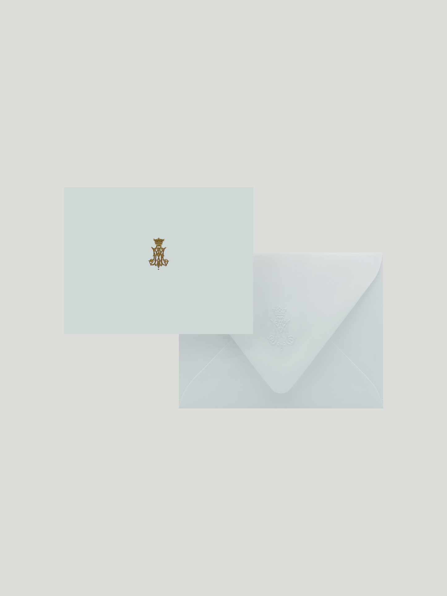 Auspice Gold Foil Letterpress Cards Box Set