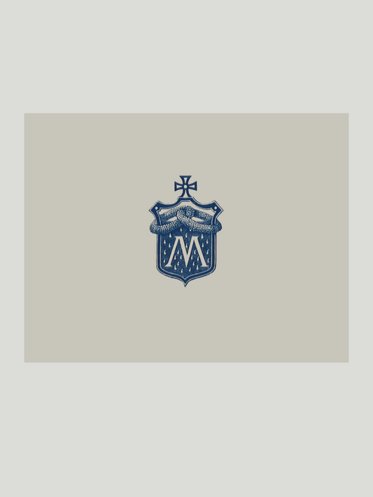 Marian Wedding Crest Card