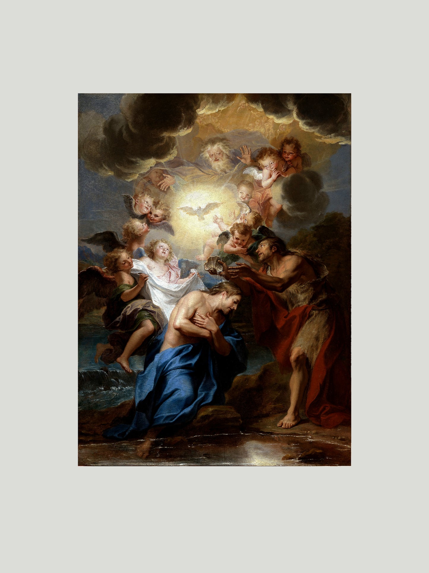 The Baptism of Christ Greeting Card