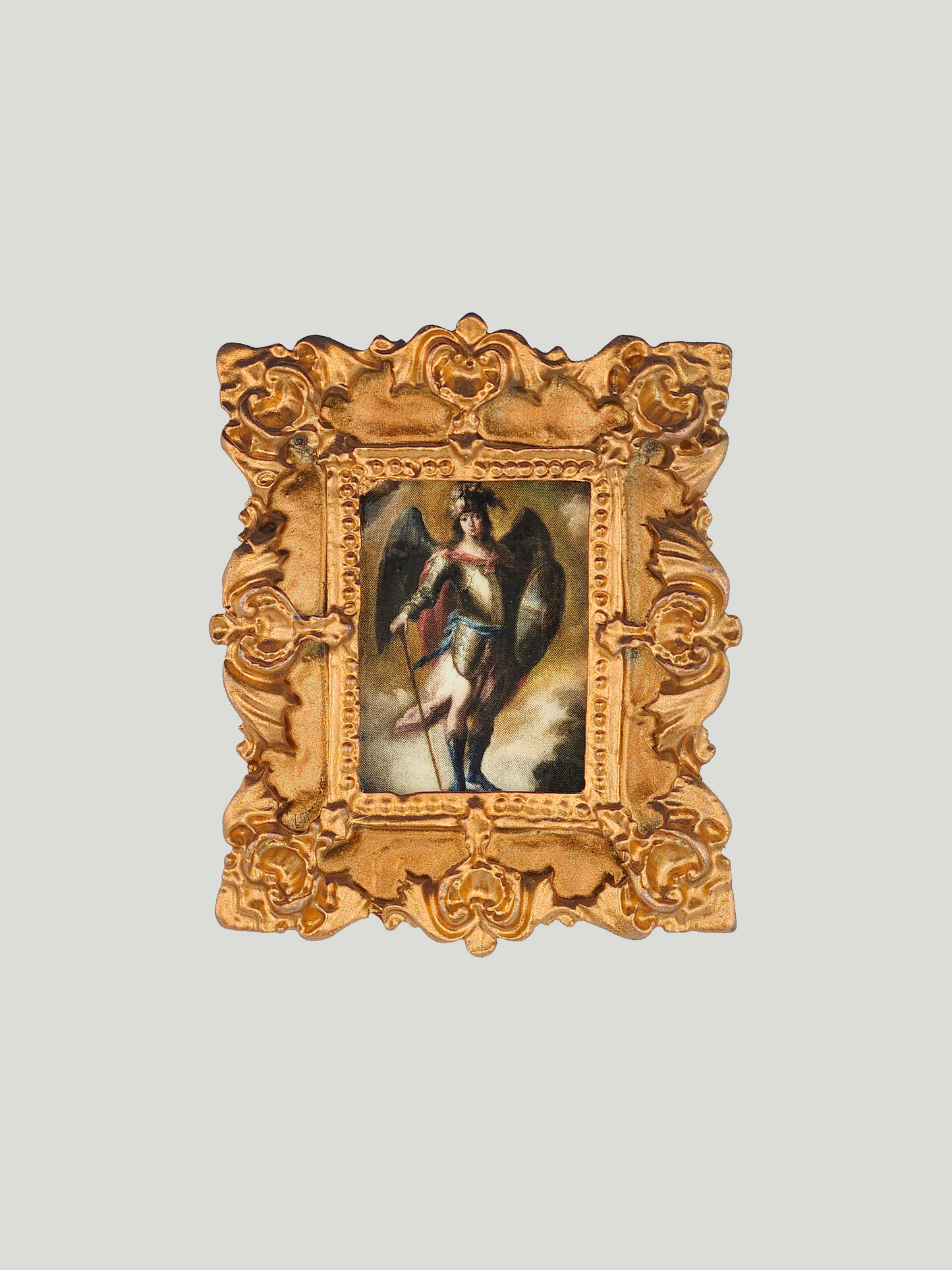 Saint Michael Archangel Baroque Magnet *NEW RELEASE*