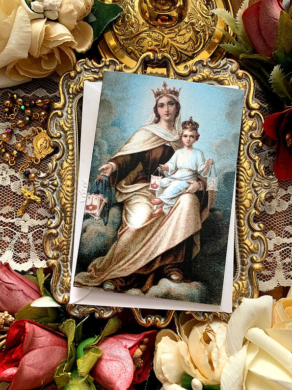 Mini Mount Carmel Note Card