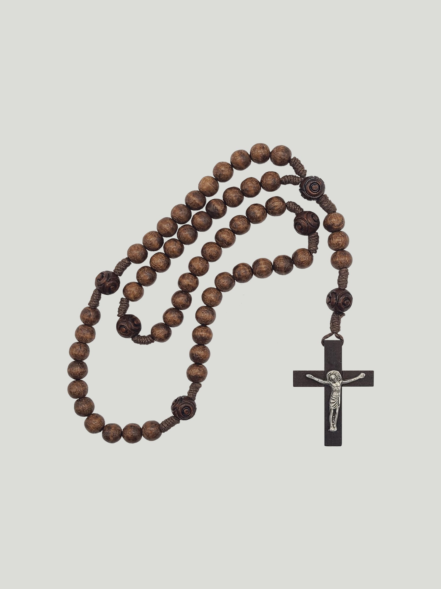 Wood Rosary - 5/16" Beads