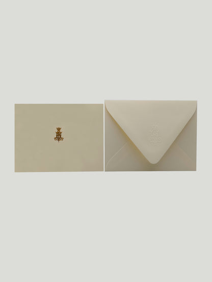 Auspice Gold Foil Letterpress Cards Box Set