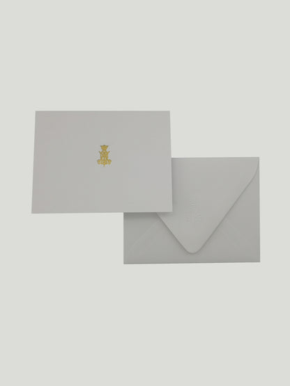 Auspice Gold Foil Letterpress Cards Box Set