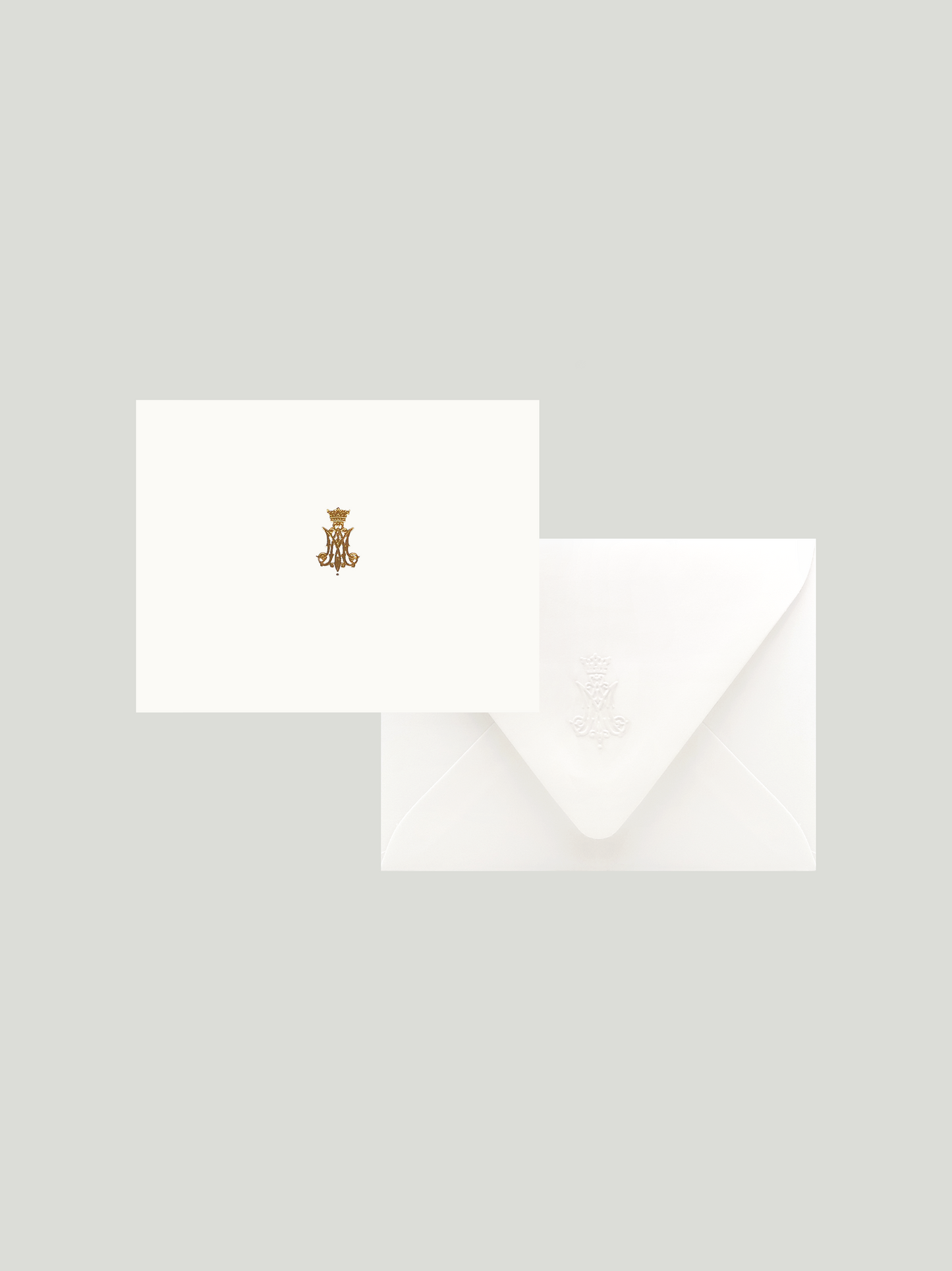 Auspice Gold Foil Letterpress Cards Box Set