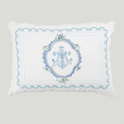 Blue Lily Auspice Ruffle Bow Pillowcase *NEW RELEASE*