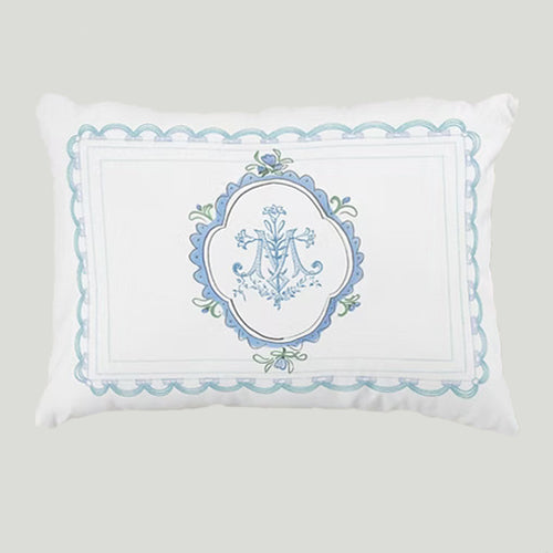 Blue Lily Auspice Ruffle Bow Pillowcase *NEW RELEASE*