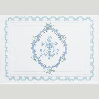 Blue Lily Auspice Ruffle Bow Pillowcase *NEW RELEASE*