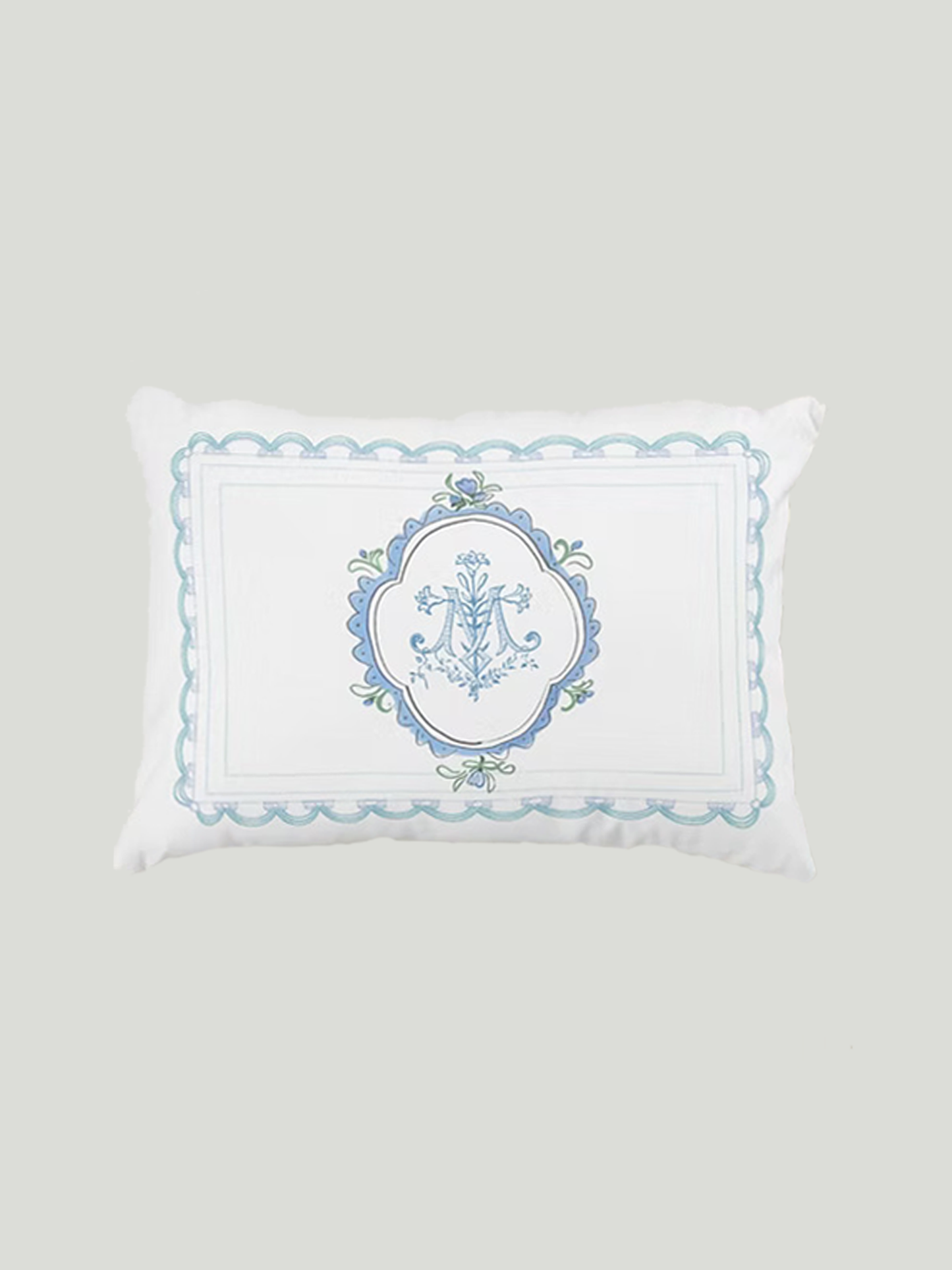 Blue Lily Auspice Ruffle Bow Pillowcase *NEW RELEASE*