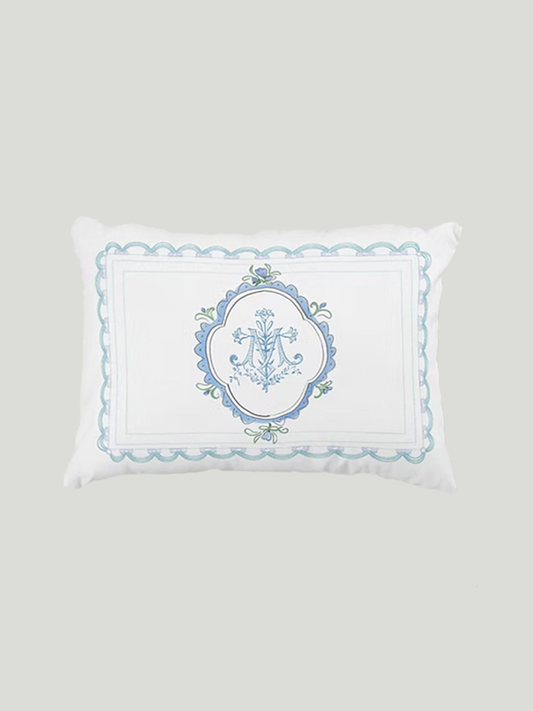 Blue Lily Auspice Ruffle Bow Pillowcase *NEW RELEASE*