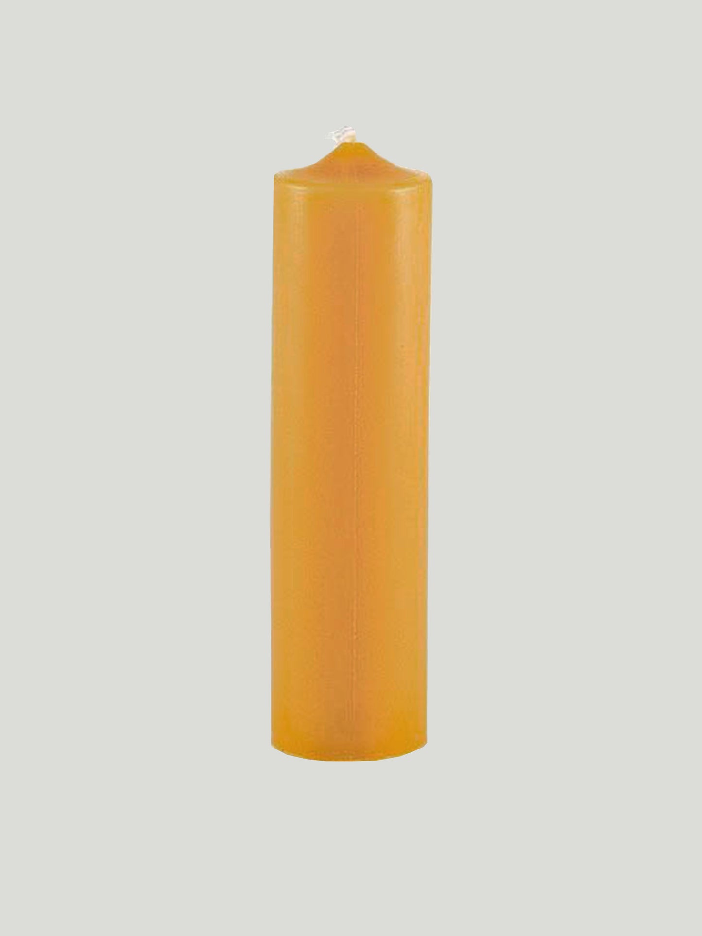 Natural Beeswax Column Candles (Pack of Two)