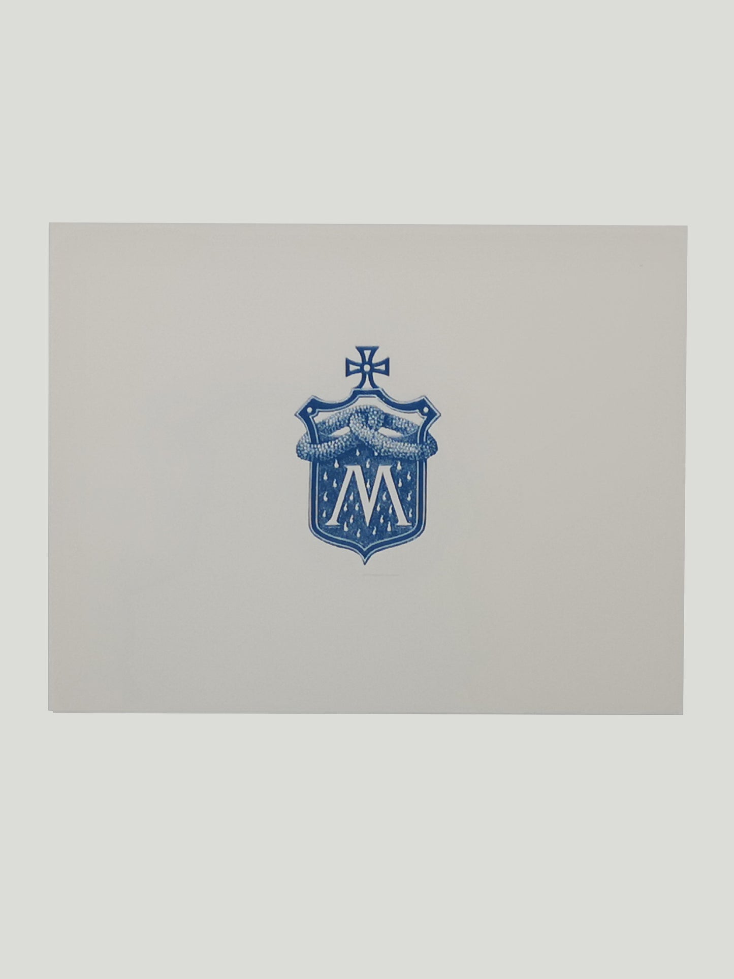 Marian Wedding Crest Card