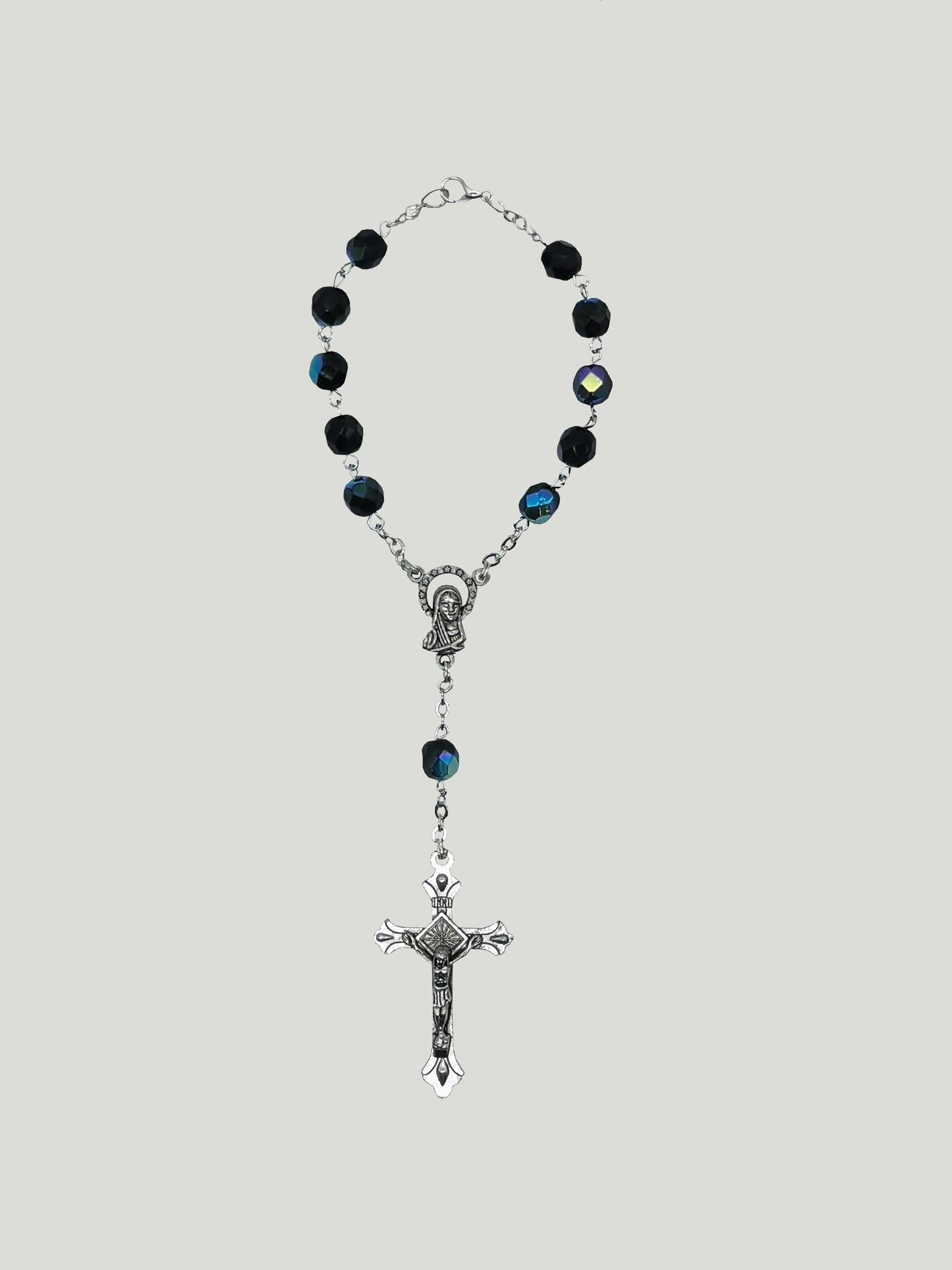 Decina Rosary (Blue)