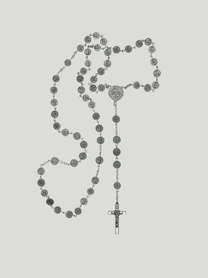 St. Benedict Metal Rosary