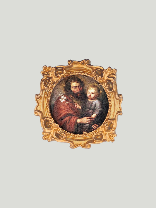 Saint Joseph Baroque Magnet *NEW RELEASE*